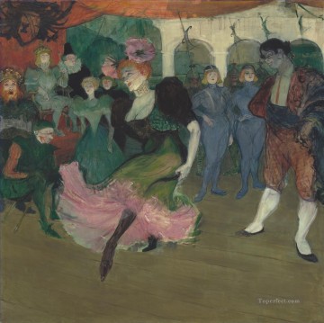  Marc Pintura - Marcelle Lender bailando el bolero en Chilperic 1895 Toulouse Lautrec Henri de